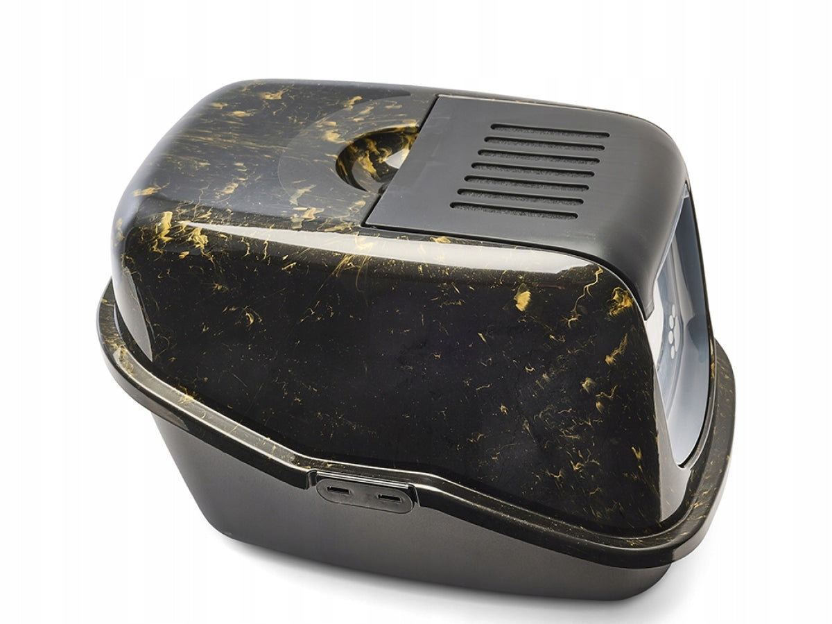 Indoor cat litter box Savic NESTOR Marble black gold marble black gold EAN (GTIN) 5411388810047
