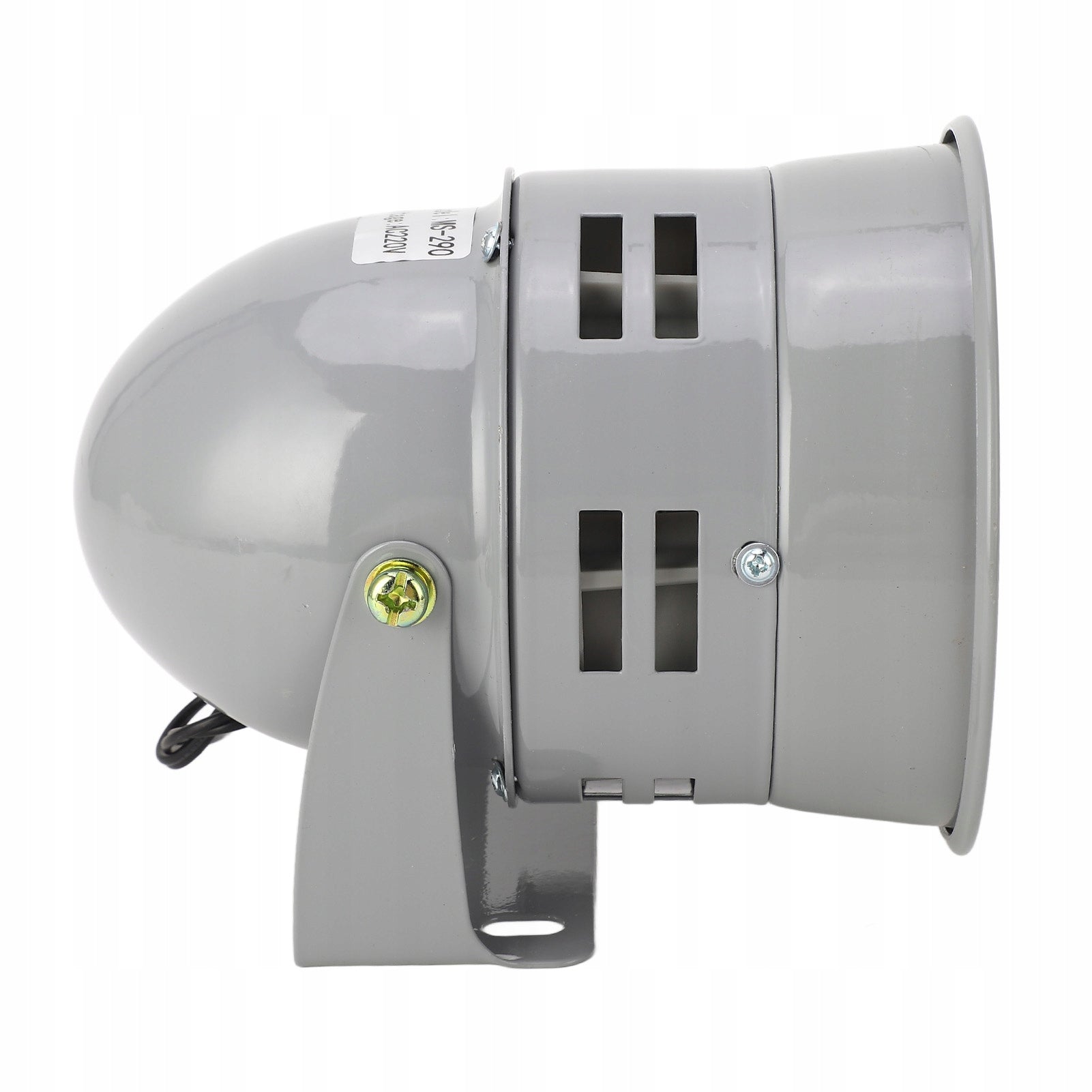 Industrial Alarm Buzzer Motor Powered Siren 120dB 40W Grey JI Brand no brand