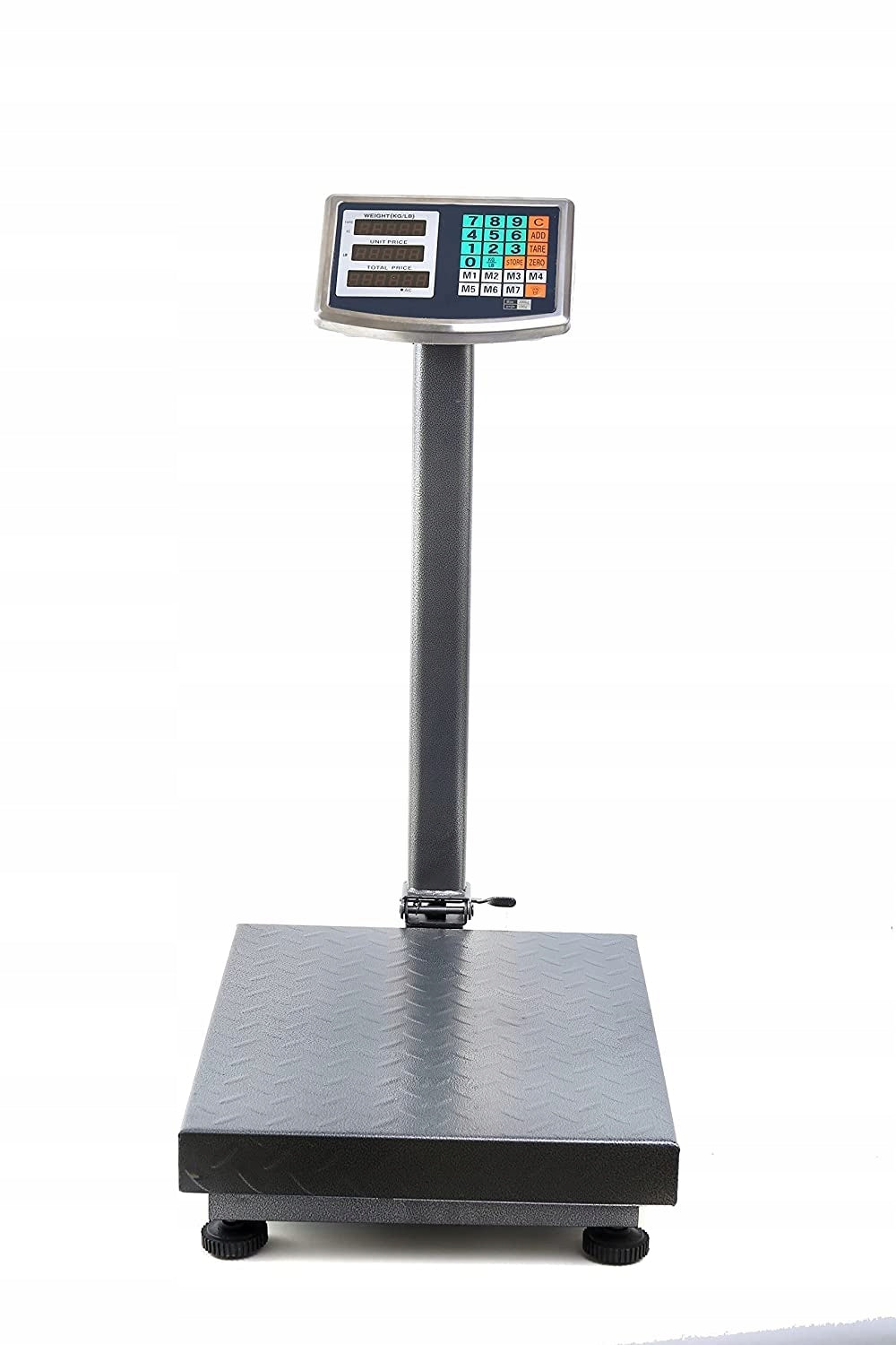 Industrial Platform Scale 300 kg LED 50x40 cm Stainless Steel Packaging status original