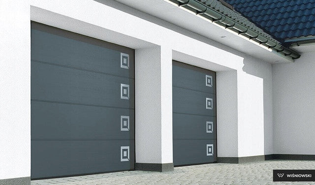 Industrial garage sectional door for hall Wiśniowski