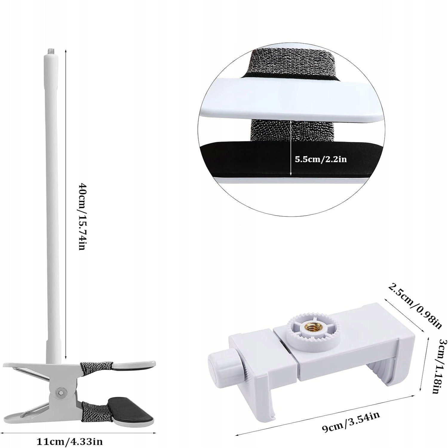 Infant Monitoring Holder Adjustable Durable For Camera And Phone Packaging status original
