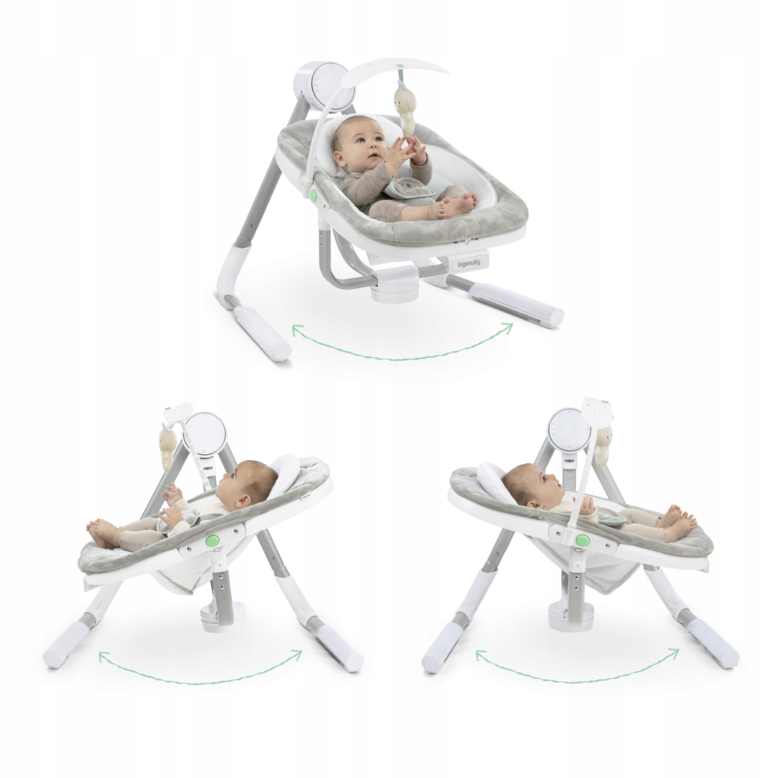 Infant Swing 2in1 With USB Vibration Ingenuity