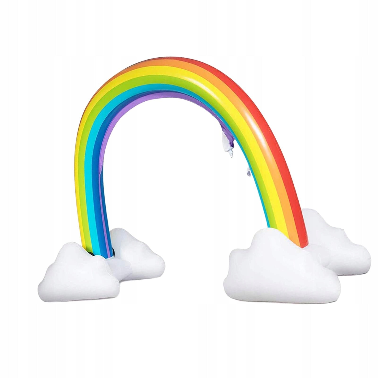 Inflatable Arch Sprinkler Water Toy Rainbow Bridge Outdoor Lawn Sprinkler Kid's age 18+ years