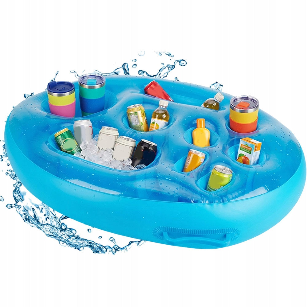 Inflatable Bar Drinks Snacks Floating Pool Table Jacuzzi