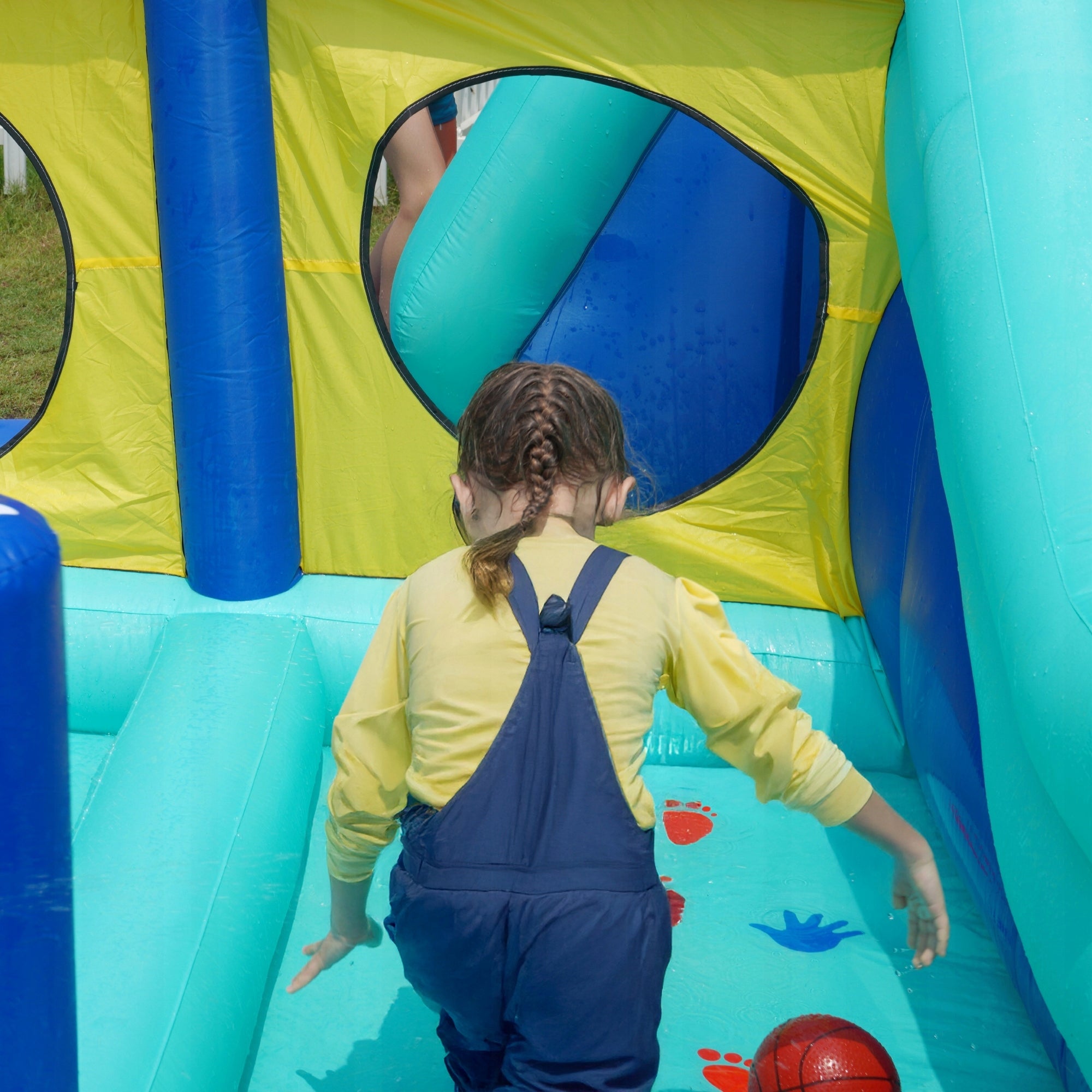 Inflatable Castle For Children Inflatable Garden Water Park Toys Slide Brand Arhatreya