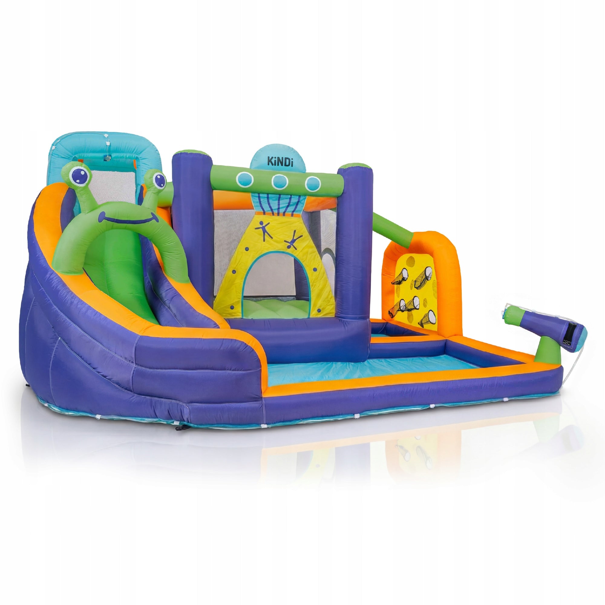 Inflatable Castle Water Park Inflatable For Kids Water Slide Cannon