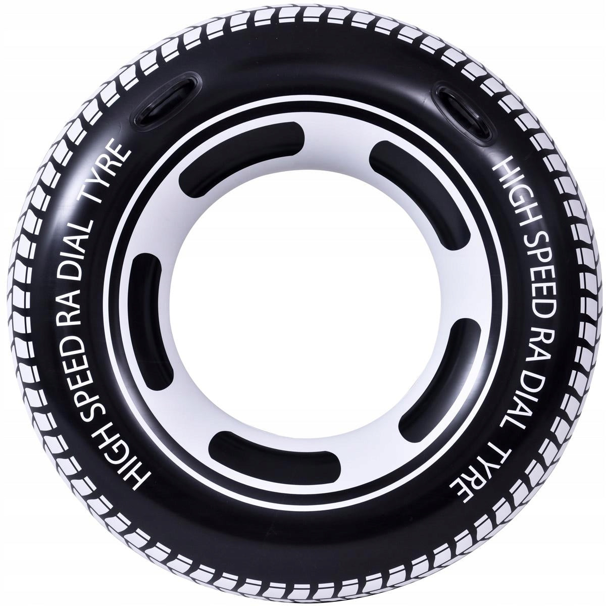 Inflatable Circle Swimming Tire For Water Circle 115cm Sun Club Mattress Holder