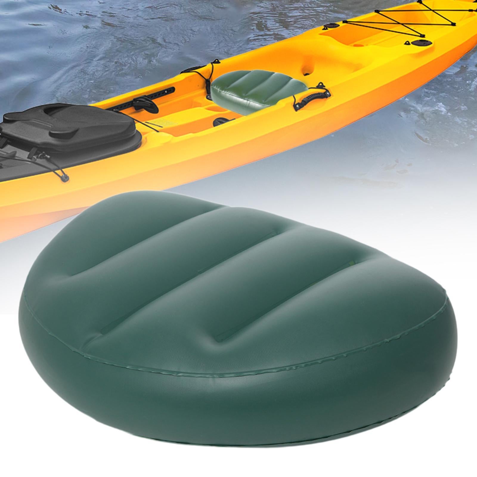 Inflatable Kayak Seat Cushion Multipurpose Sturdy Lightweight Fishing Length 26 cm