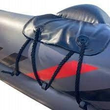 Inflatable Kayak XPRO 321x81cm Double Pontoon Paddle Alu Pure4Fun Weight 7 kg