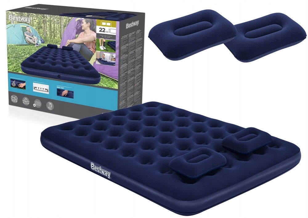 Inflatable Mattress, Pump 203 x 152 x 22 cm Bestway 67374