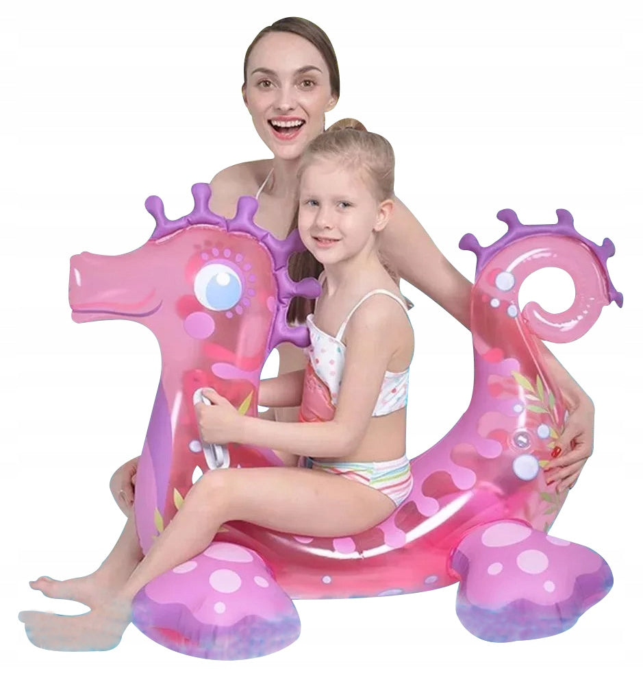Inflatable Mattress SEAHORSE Children's Toys Children for Water Swimming 35014