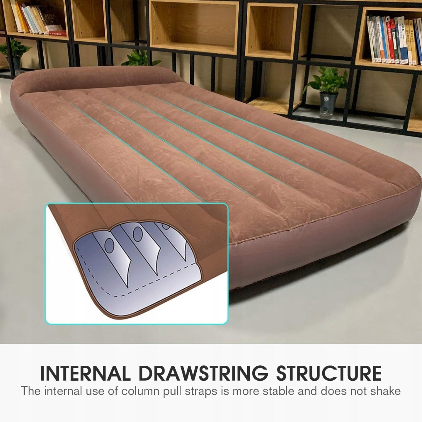 Inflatable Mattress With Electric Air Pump, Inflatable Bed 190 X 100 Brand no brand