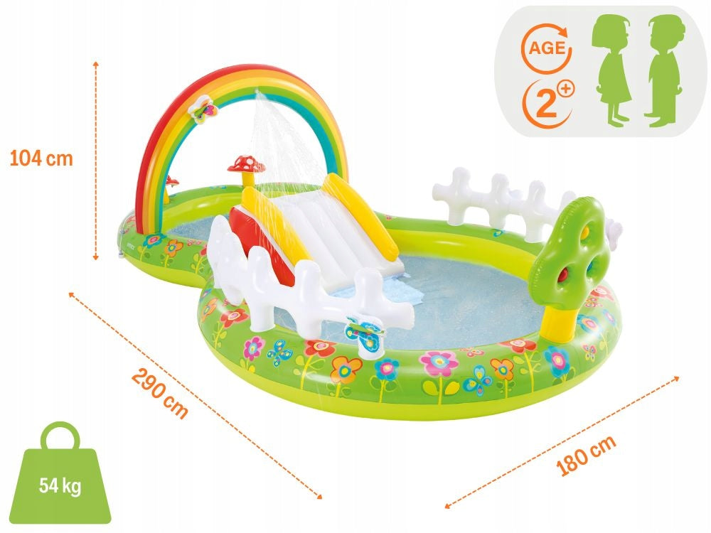Inflatable Playground Pool GARDEN 290x180x104 Intex 57154 Packaging status original