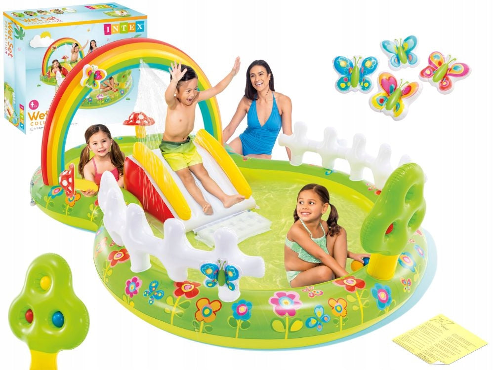 Inflatable Playground Pool GARDEN 290x180x104 Intex 57154