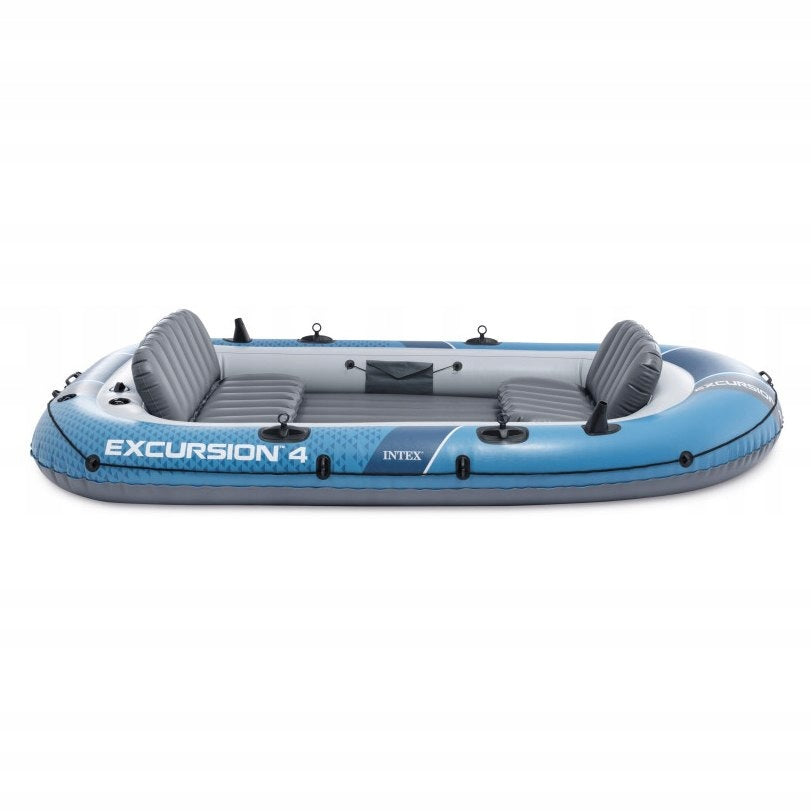 Inflatable Pontoon Excursion 4 4-Person Pump 2 Paddle Bag Intex 66324 Number of seats 1