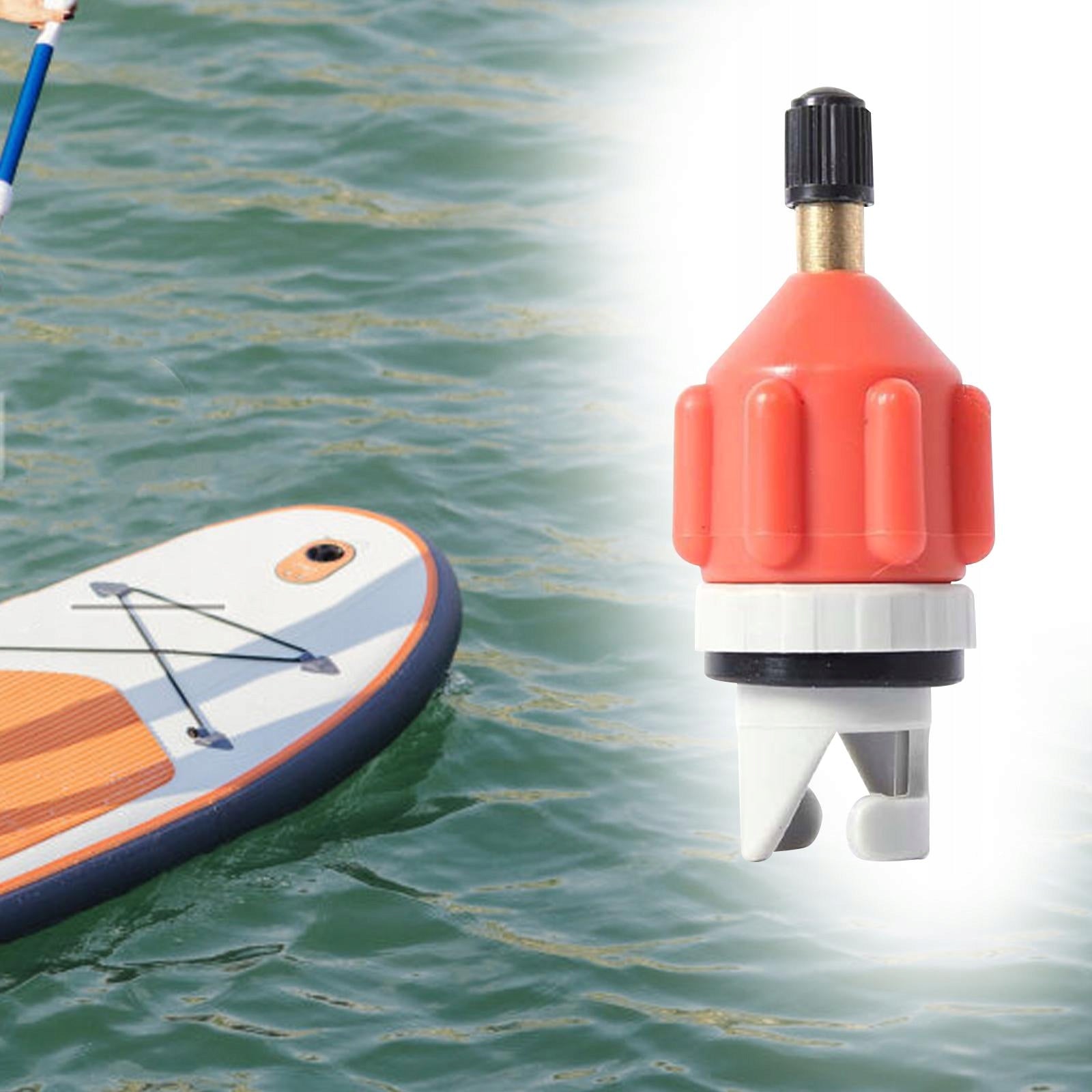 Inflatable Pump Adapter Paddle Board Air Orange Weight 36 kg