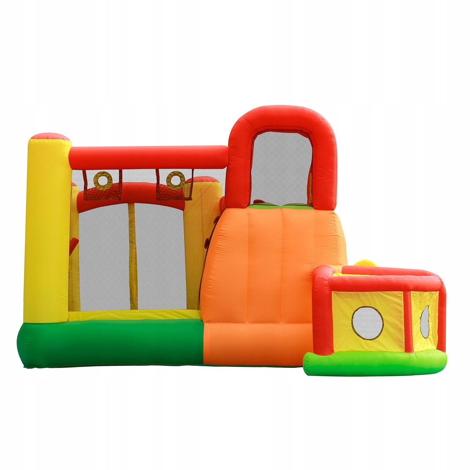 Inflatable Square Toys 11in1 blower castle long slide lots of attractions Kid's age 3+ years