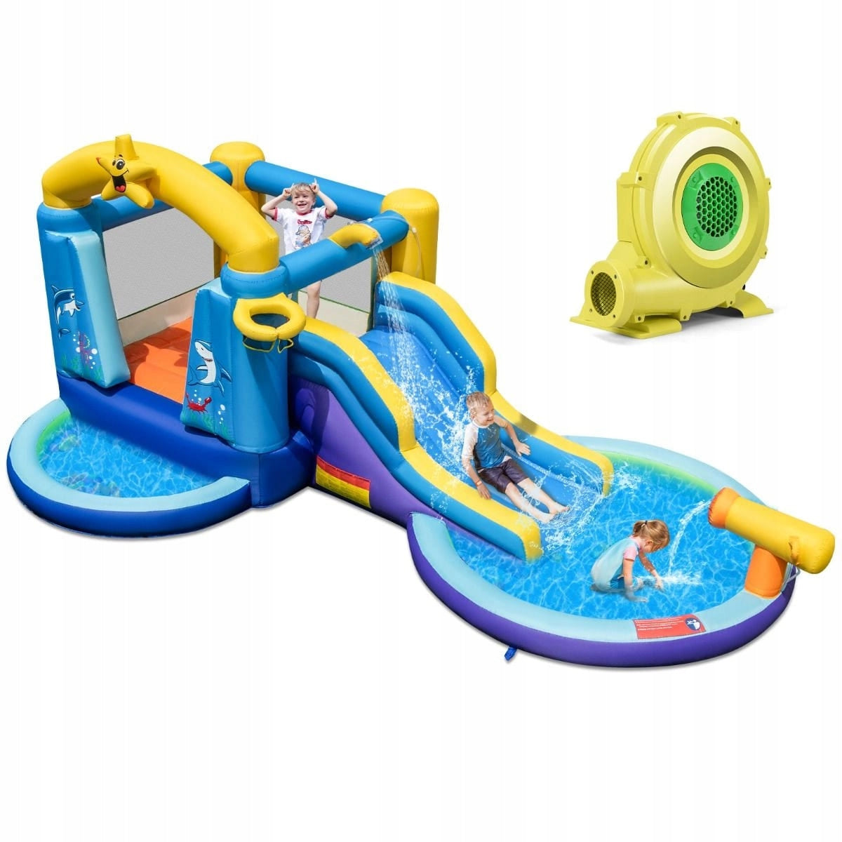 Inflatable Square toys Castle Pool 490x290x220 cm