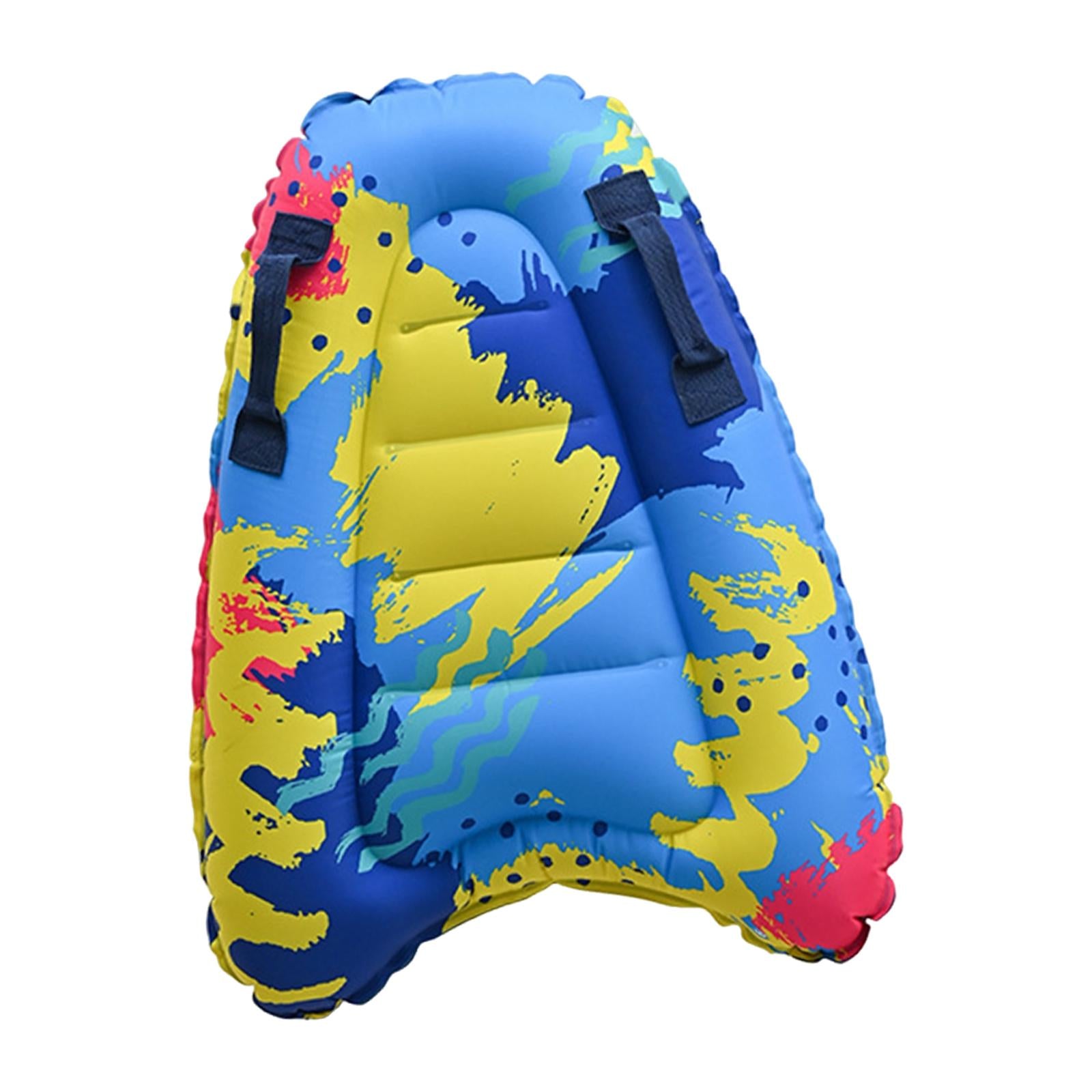 Inflatable Surfboard for Adults Kids with Handles PVC Learn Swimming Multi Brand no brand