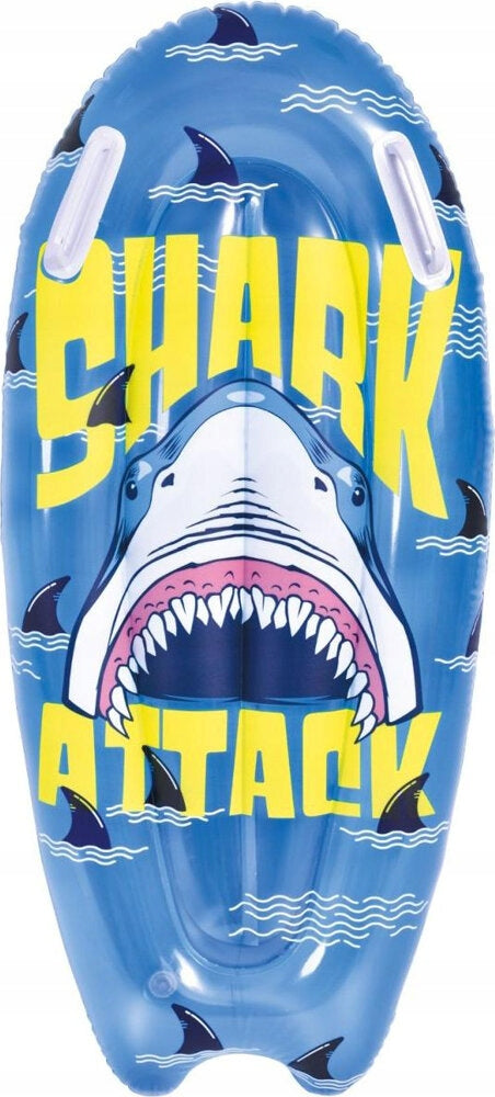 Inflatable Swimming Board 100X50CM Shark 35017 Blue Jilong