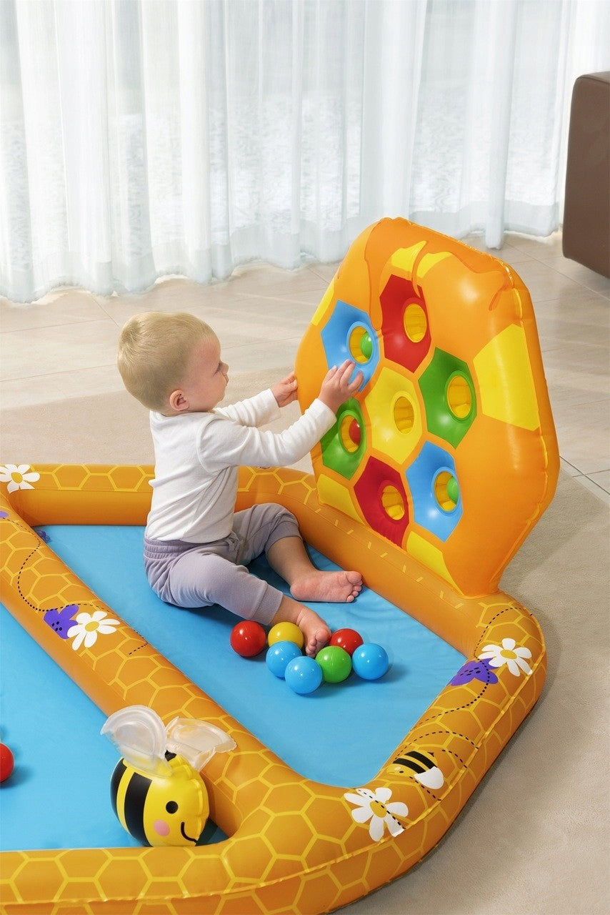 Inflatable Swimming Pool Bees for Kids Bestway 127x119 sorter 20 Balls Character/Title none