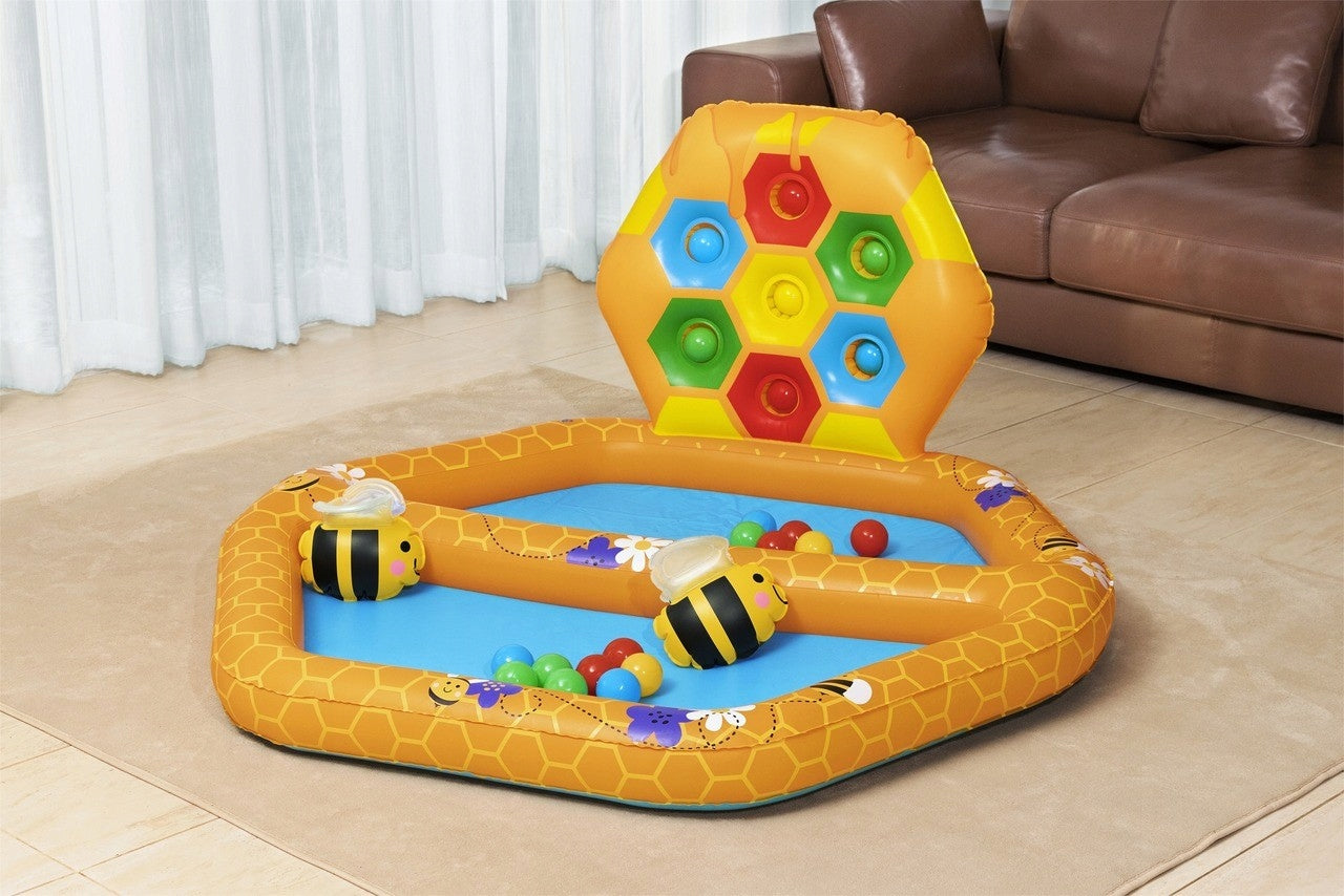 Inflatable Swimming Pool Bees for Kids Bestway 127x119 sorter 20 Balls Manufacturer code 6941607352236