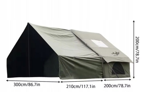 Inflatable Tent With Pump 3x2x2M 3-5 Person Camping