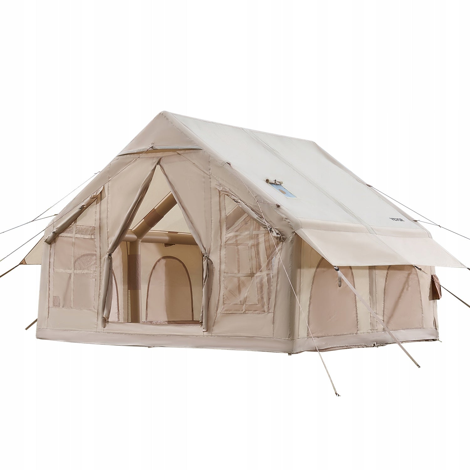 Inflatable Tent for Camping 4-6 Person Glamping Tent with Pump Easy Set up Model ZJTM1360
