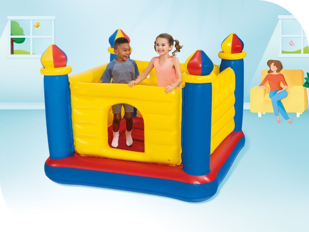 Inflatable Trampoline Jump-O-Lene Castle Intex 48259 MODEL 2026 Kid's age 3+ years