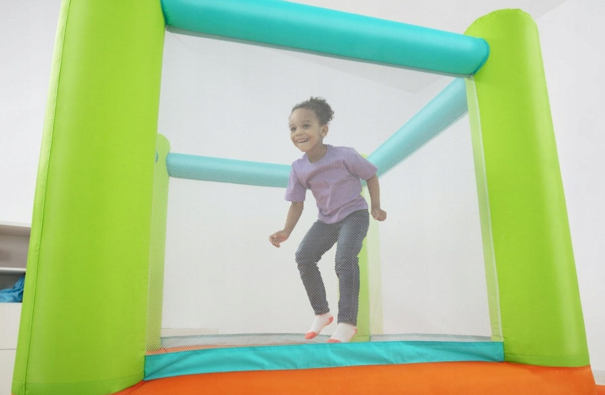 Inflatable Trampoline Square Toys Jumping for Children Bestway 53394 + Pump Brand Bestway