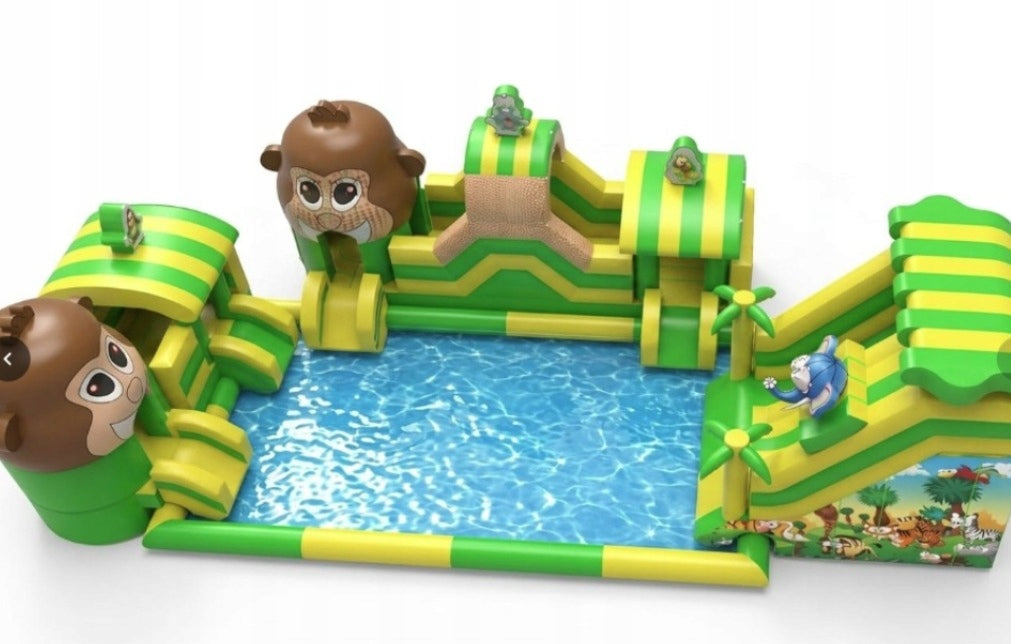 Inflatable Water Slide Inflatable Park Square Toys Water Track Inflatables