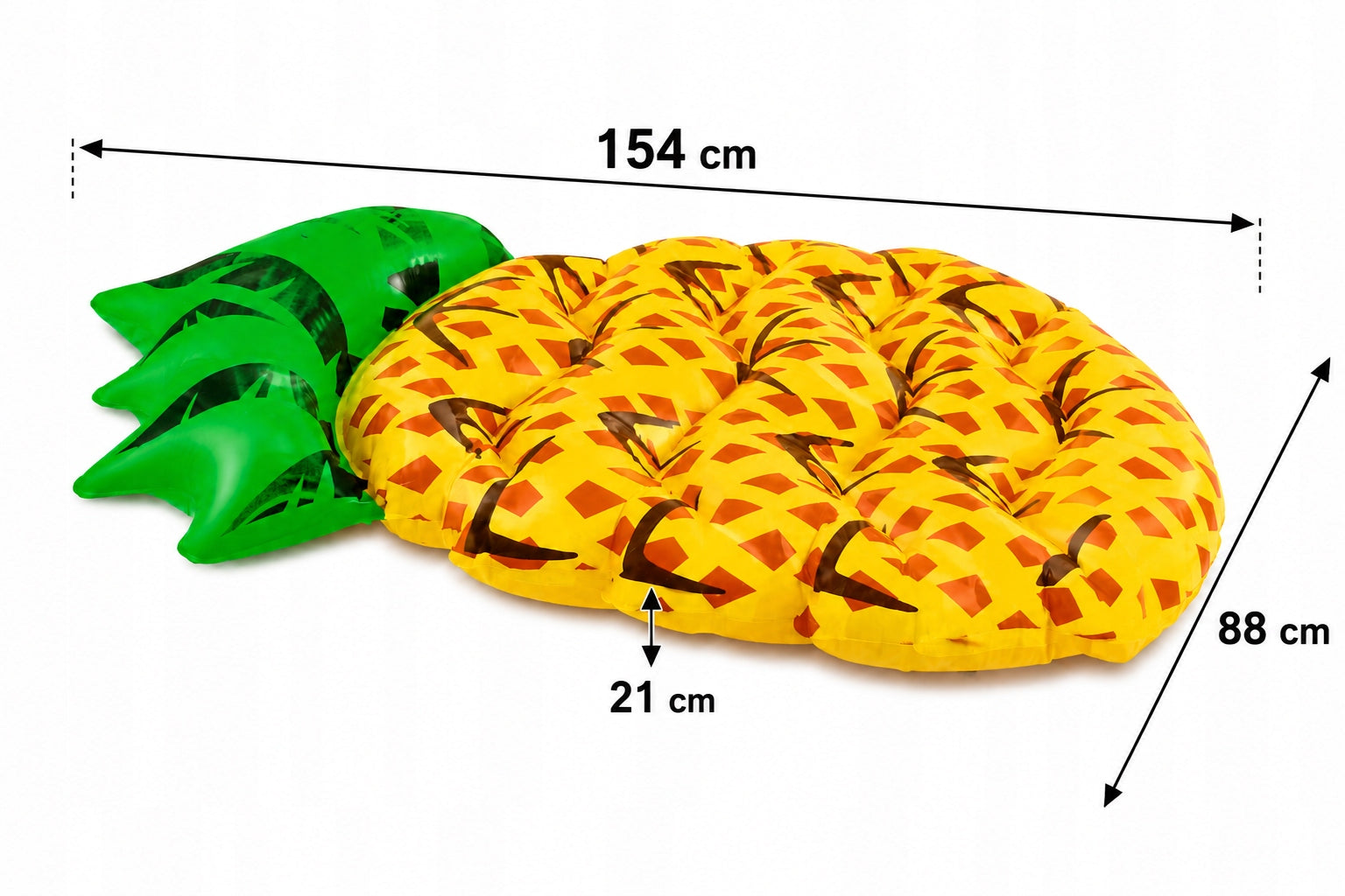 Inflatable Wheel INFLATABLE PINEAPPLE FOR SWIMMING MATTRESS WHEEL Gender unisex product