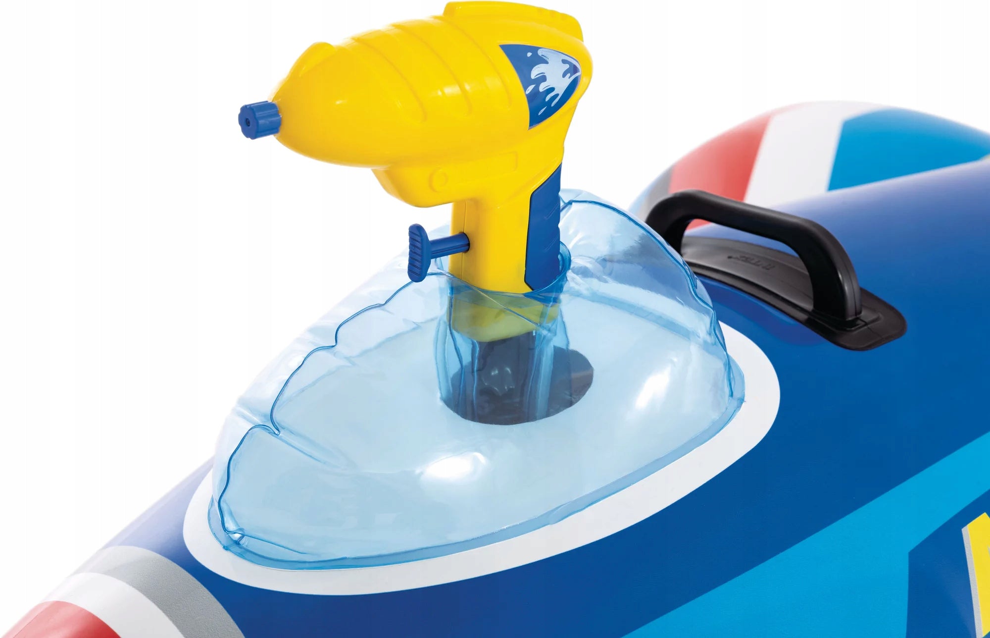 Inflatable aircraft for swimming fighter water cannon blue Intex 57531 Manufacturer code 57531NP