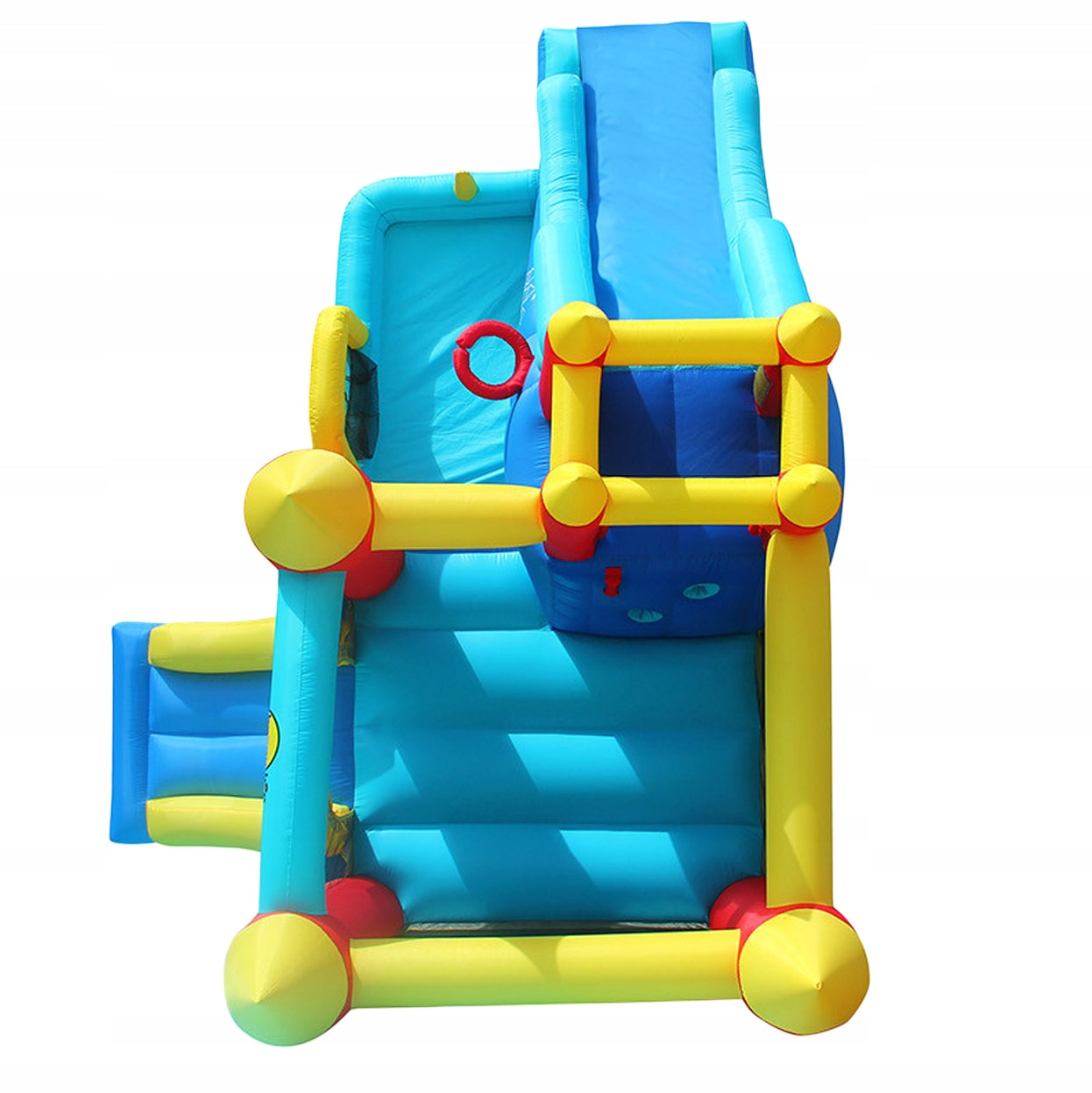 Inflatable castle FANTASY 8in1 trampoline slides pool blower HappyHop Dominant material synthetic material