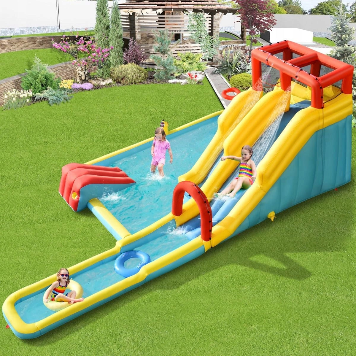 Inflatable castle Square toys Water Park 622 x 335 x 225 cm Kind Inflatable