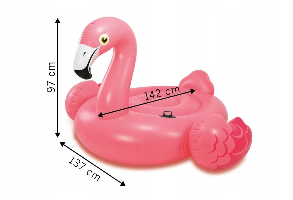 Inflatable flamingo mattress for swimming Intex 57558 142x137x97 cm Model 57550