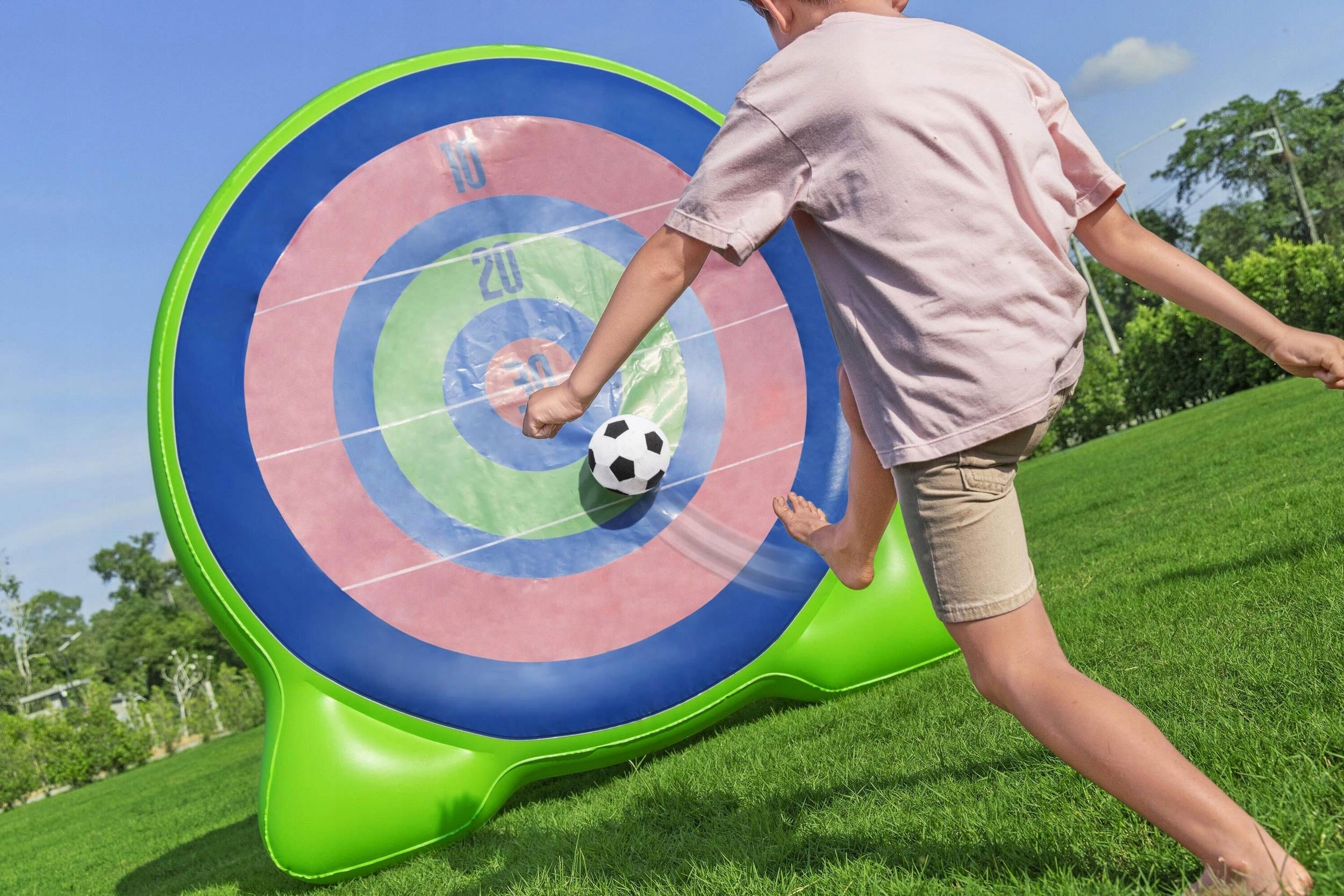 Inflatable football shield for garden game for kids ball Bestway 157cm Manufacturer code BW52823