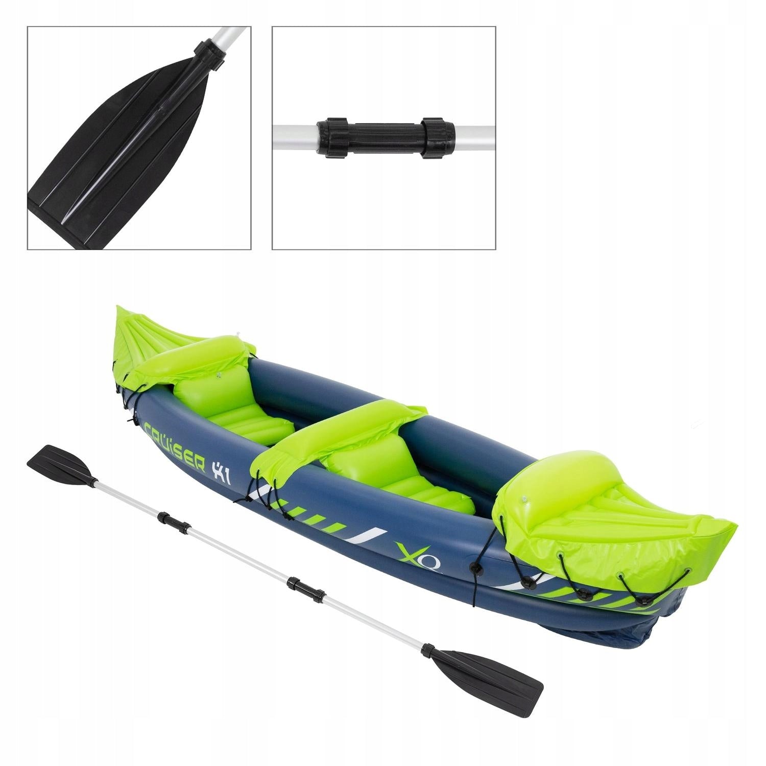 Inflatable kayak 2 - passenger CRUISER 325 x 81 cm XQ MAX Length 325 cm