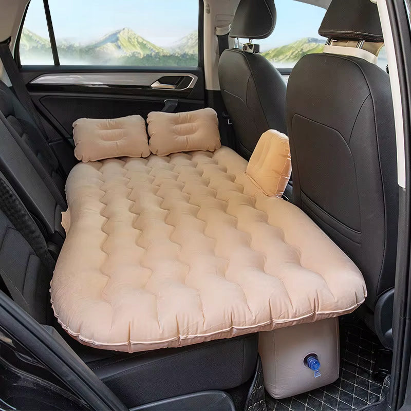 Inflatable mattress BED for car CARS for rear sofa + pump 12V BEIGE Manufacturer code mb12