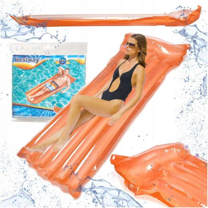 Inflatable mattress for swimming orange BESTWAY KX4999_2 Kid's age 14+ years
