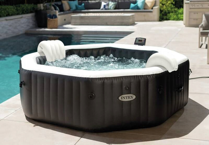 Inflatable spa garden pool Intex PureSpa Jet&Bubble Deluxe 6 persons 28462 Packaging status original