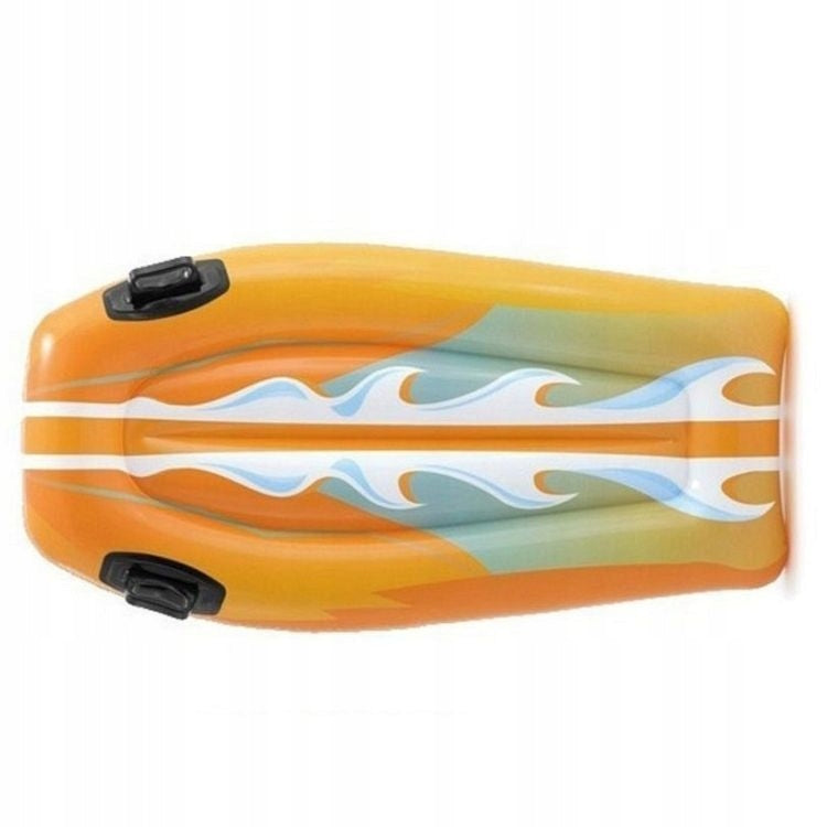 Inflatable swimming board 112x62 cm INTEX 58165 ORANGE Manufacturer code 58165