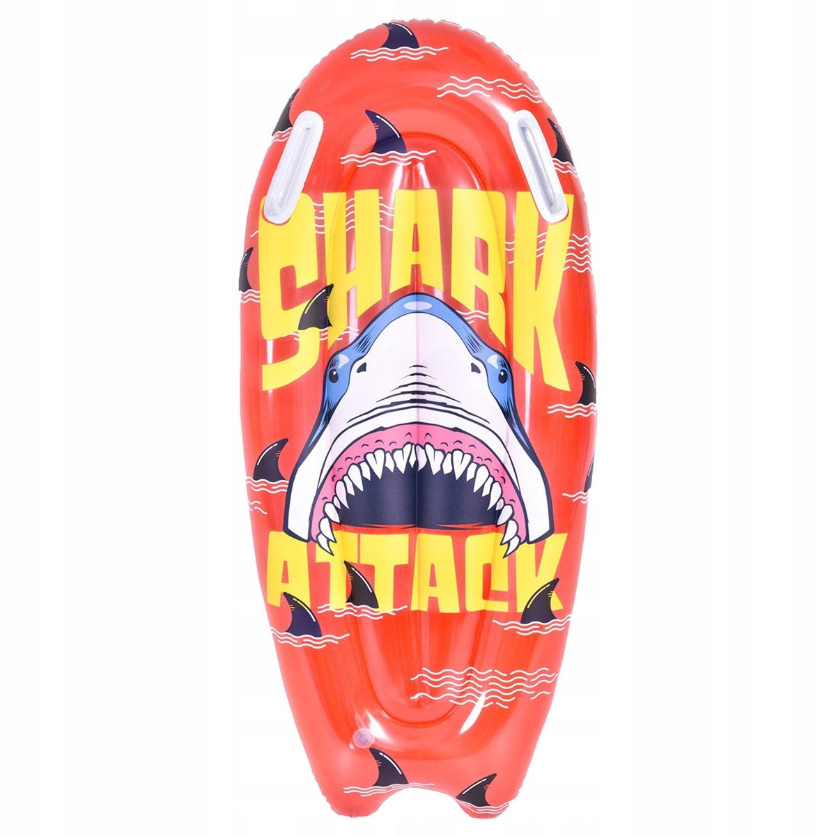 Inflatable swimming board for children red with shark motif Manufacturer code DZI6010