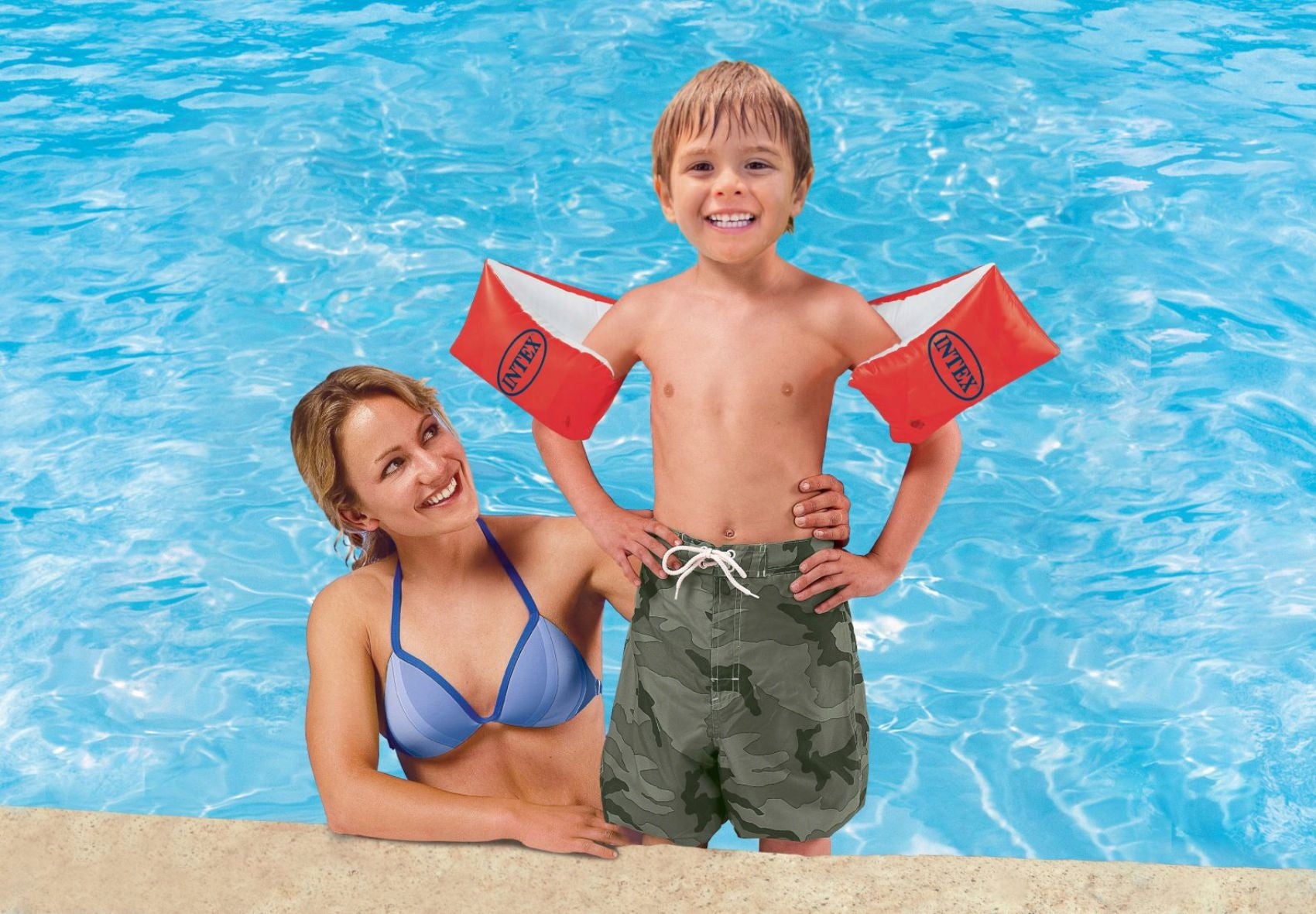 Inflatable swimming sleeves 30-60kg 6-12 years Intex 58641 Brand Intex
