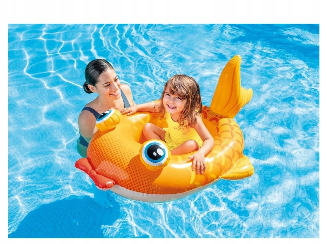 Inflatable toy for swimming- Fish 59380 Intex Packaging status original