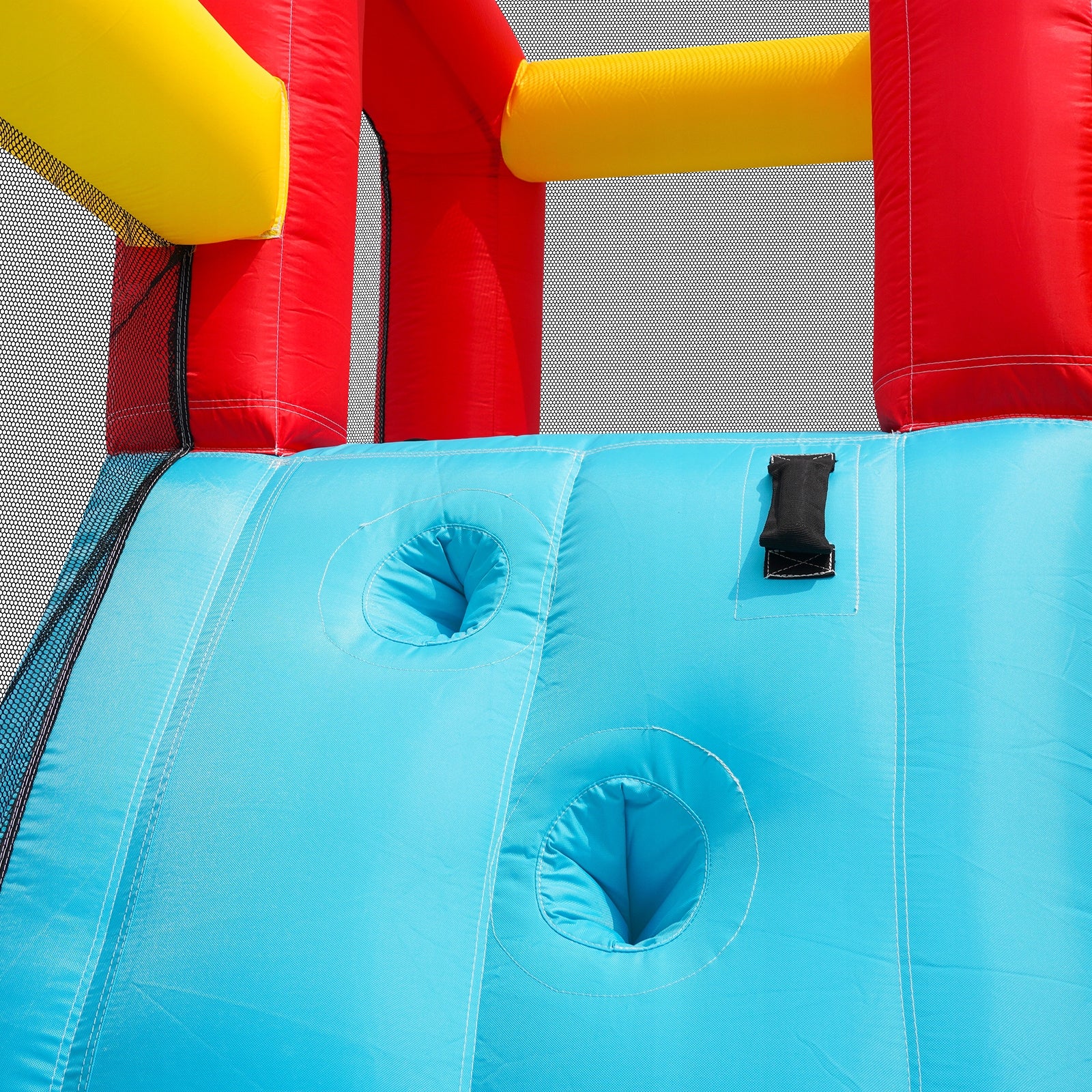 Inflatable water park for kids water slide obstacle course blower Included house slide