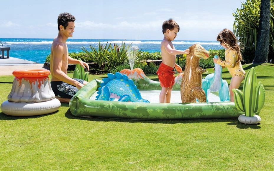 Inflatable water playground Jurassic Park Intex 56132 Color multicolor