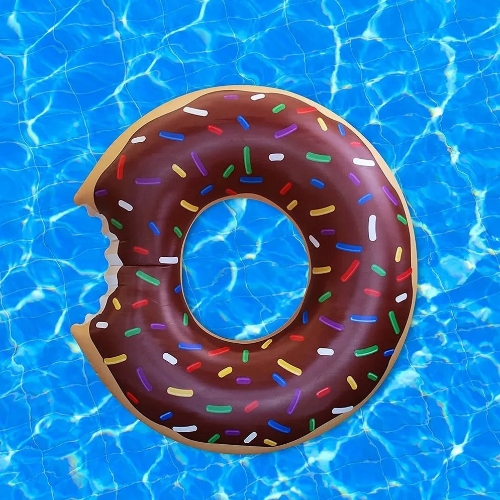 Inflatable wheel for swimming circle mattress pontoon donut xxl 90cm Brand BIG