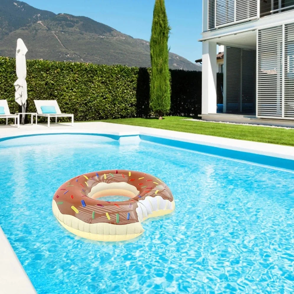 Inflatable wheel for swimming circle mattress pontoon donut xxl 90cm Kind swim ring