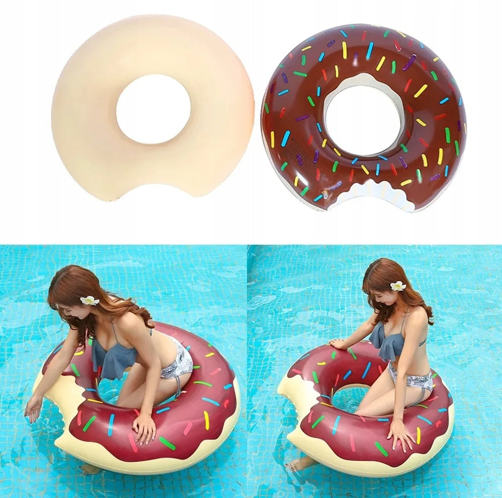 Inflatable wheel for swimming circle mattress pontoon donut xxl 90cm Product weight with unit packaging 0.2 kg